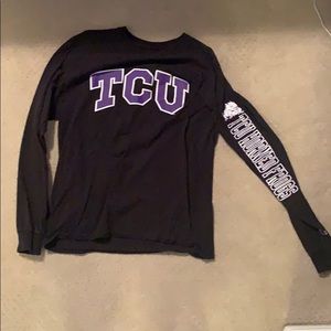 Tcu horned frog long sleeve